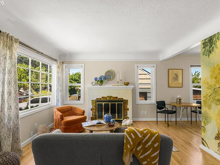 Living room with character